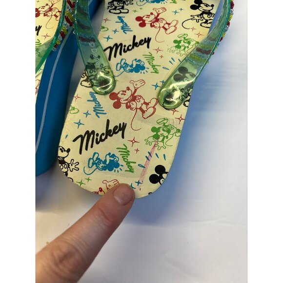 Disney Mickey Flip Flops (size 9 women’s) - Picture 9 of 9